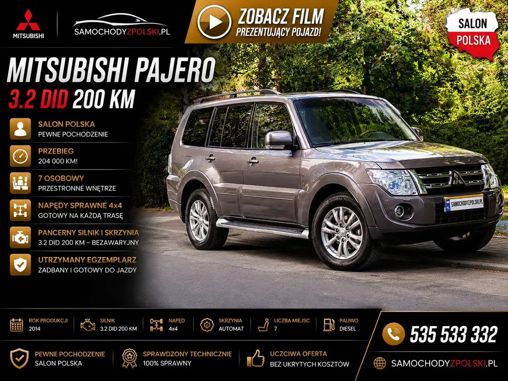 Zdjęcie: 2014 Mitsubishi Pajero